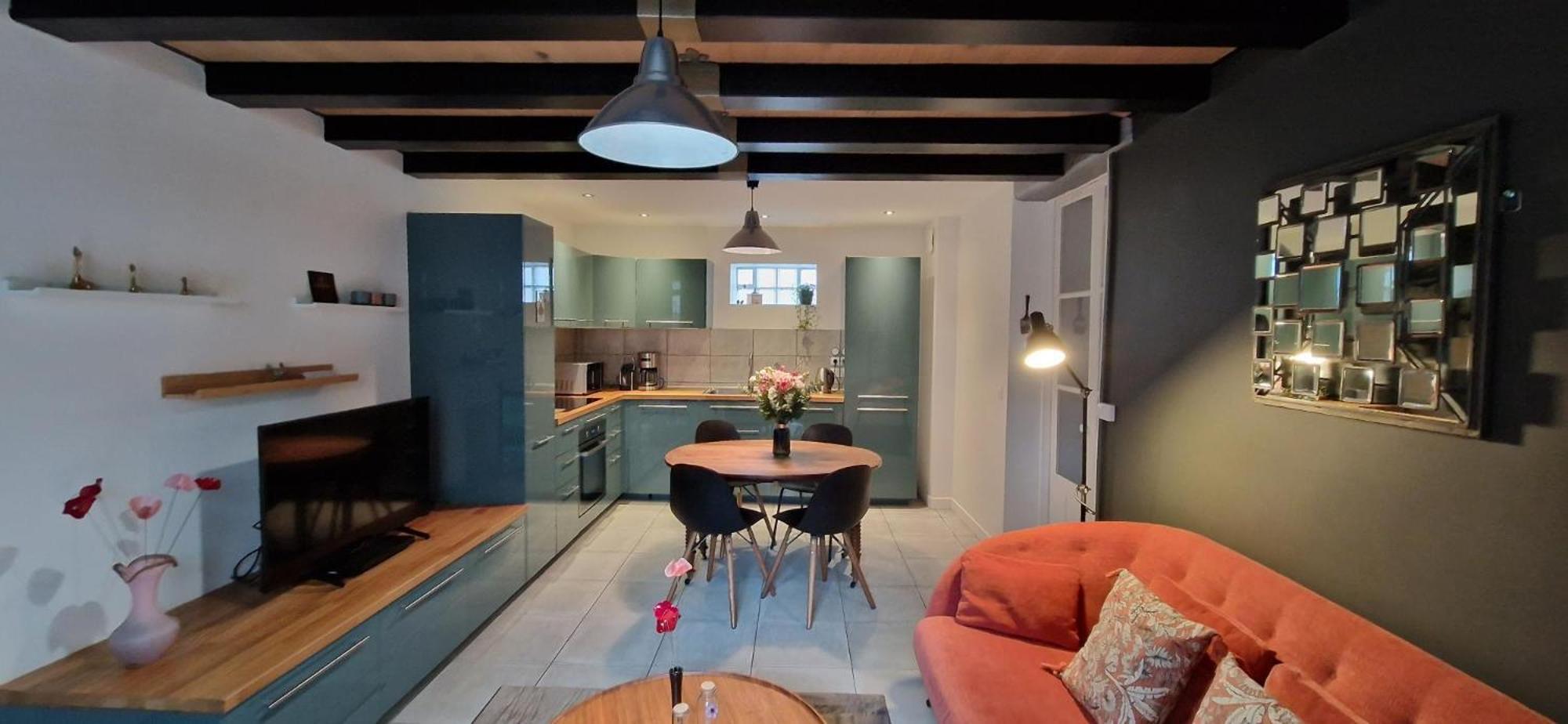 Bleautiful Aliénor Charmant appartement avec terrasse Fontainebleau Habitación foto